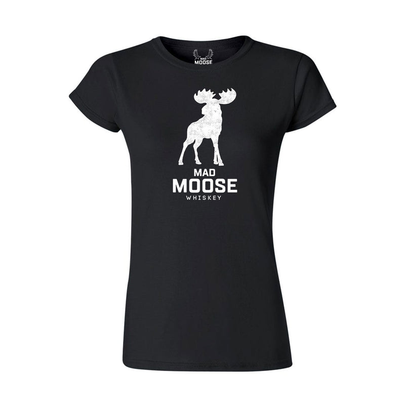 Mad Moose Whiskey Silhouette - Women's T-Shirt