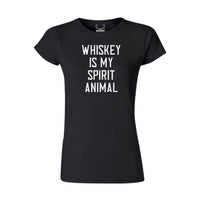 Whiskey is My Spirit Animal - Women's T-Shirt