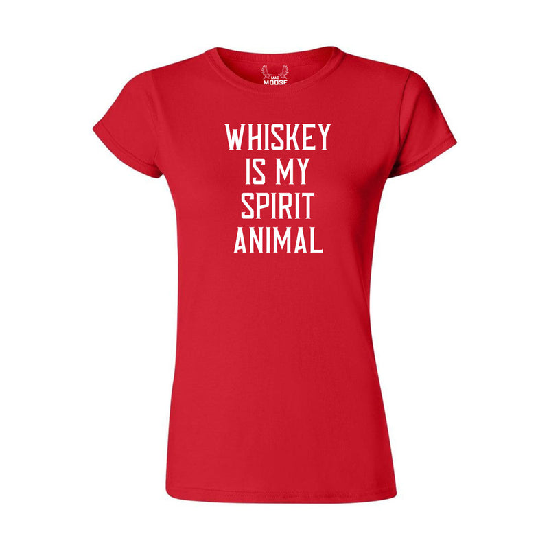 Whiskey is My Spirit Animal - Women's T-Shirt